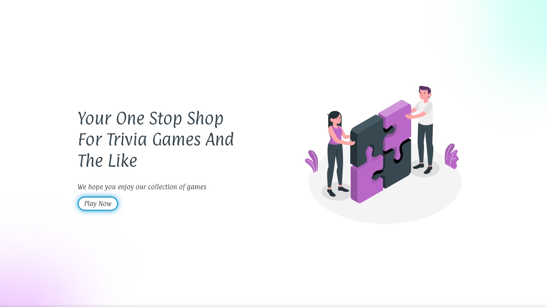 image preview of Triva home page